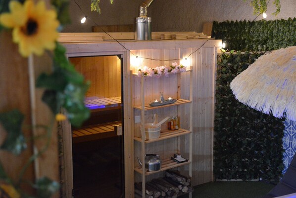 Sauna - Casa da Rosa -bed & Breakfast in de Natuur/bergen met Zoutwaterzwembad, Spa, bar (Carvalheiro Grande)