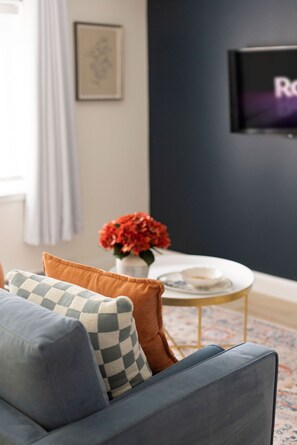 Living area - Homey Haven in Tower Grove Near Major Hospitals
(St. Louis)