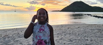 Modern 3 Bedroom Villa in Jolly Harbour with 3 Full Bathrooms, 4 Beds.