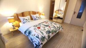 3 chambres, draps fournis