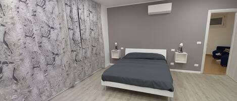 1 غرفة نوم وواي فاي وملاءات أسرّة