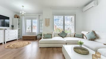 Télévision, cheminée