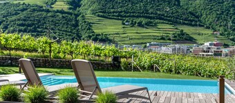 Apartment "Erbacher - Anna's Garten Suite" with Mountain View, Shared Pool & steam bath