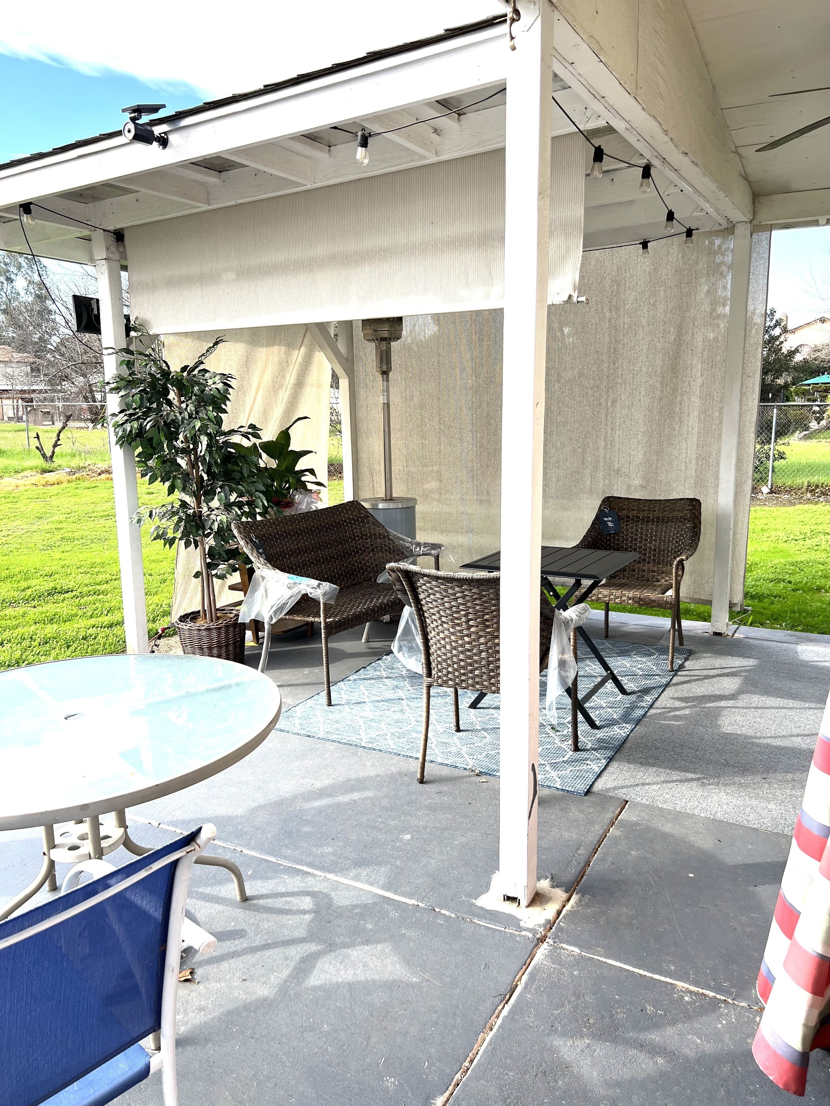 Opções para refeição ao ar livre