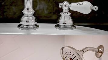 Towels, soap, toilet paper