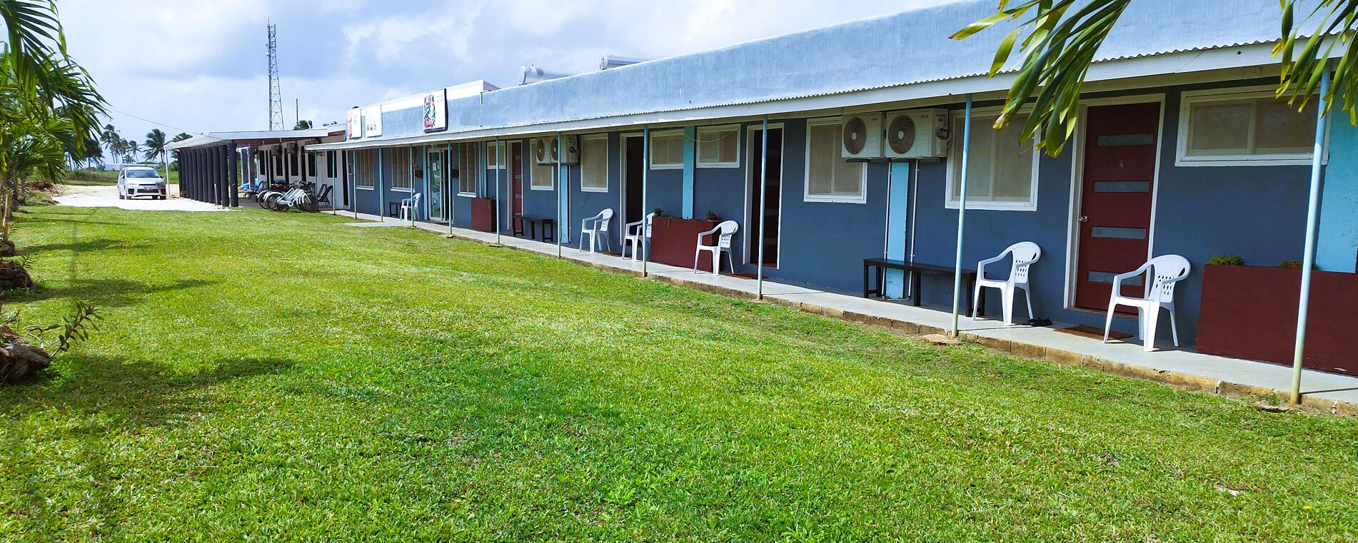 Façade de l’hébergement