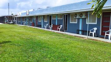 Façade de lâhĂ©bergement