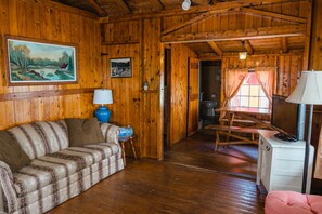 Fireplace - Beach Cottage - White Birches - Hubbards Beach (Hubbards)