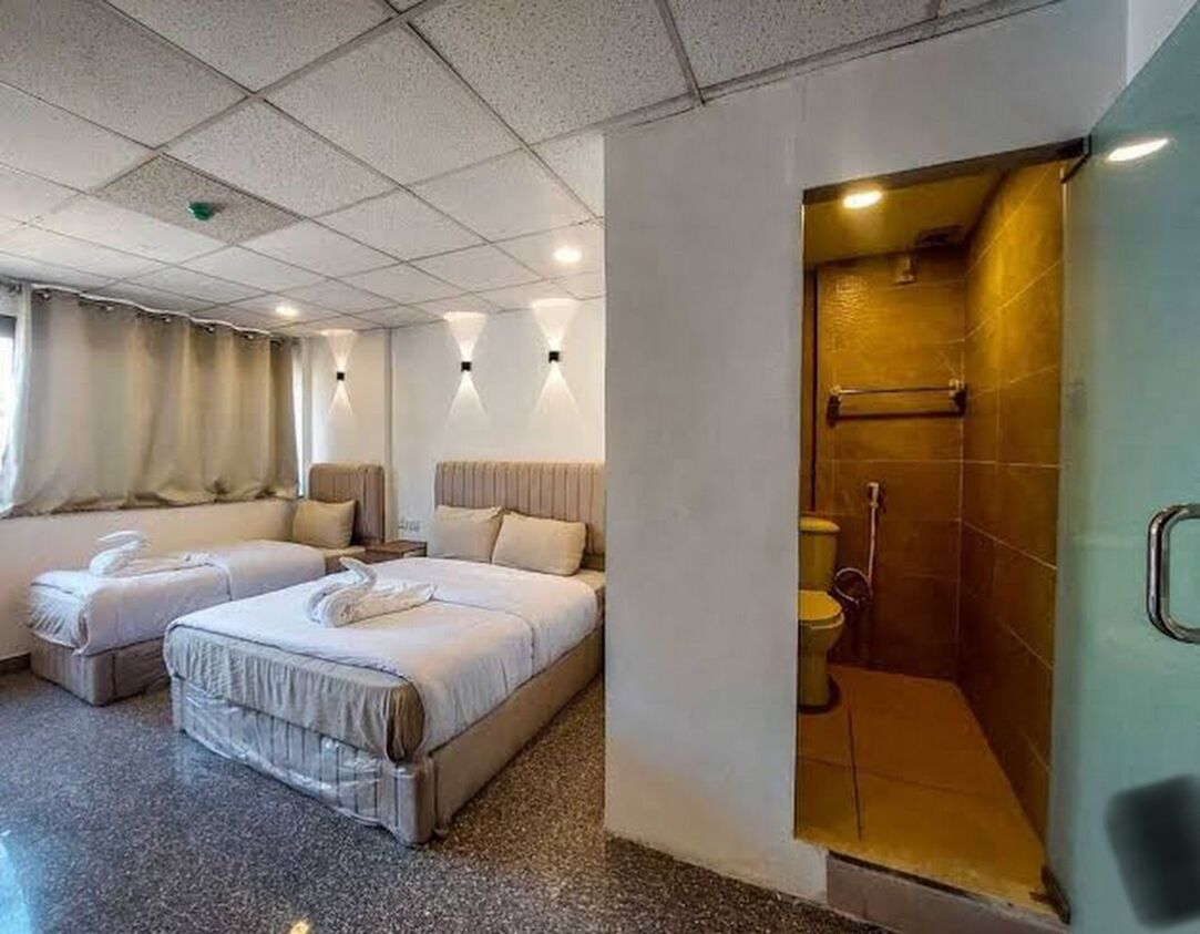 Family Studio Nile View | Egyptian cotton sheets, premium bedding, memory-foam beds, minibar