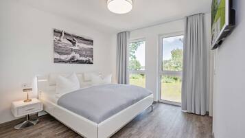 3 soverom, skrivebord, strykejern/-brett og wi-fi