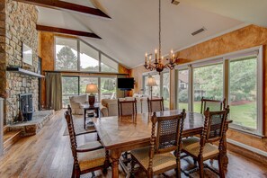 Dining - Lakes View at Hound Ears - condo overlooking lakes, mountain (Boone)