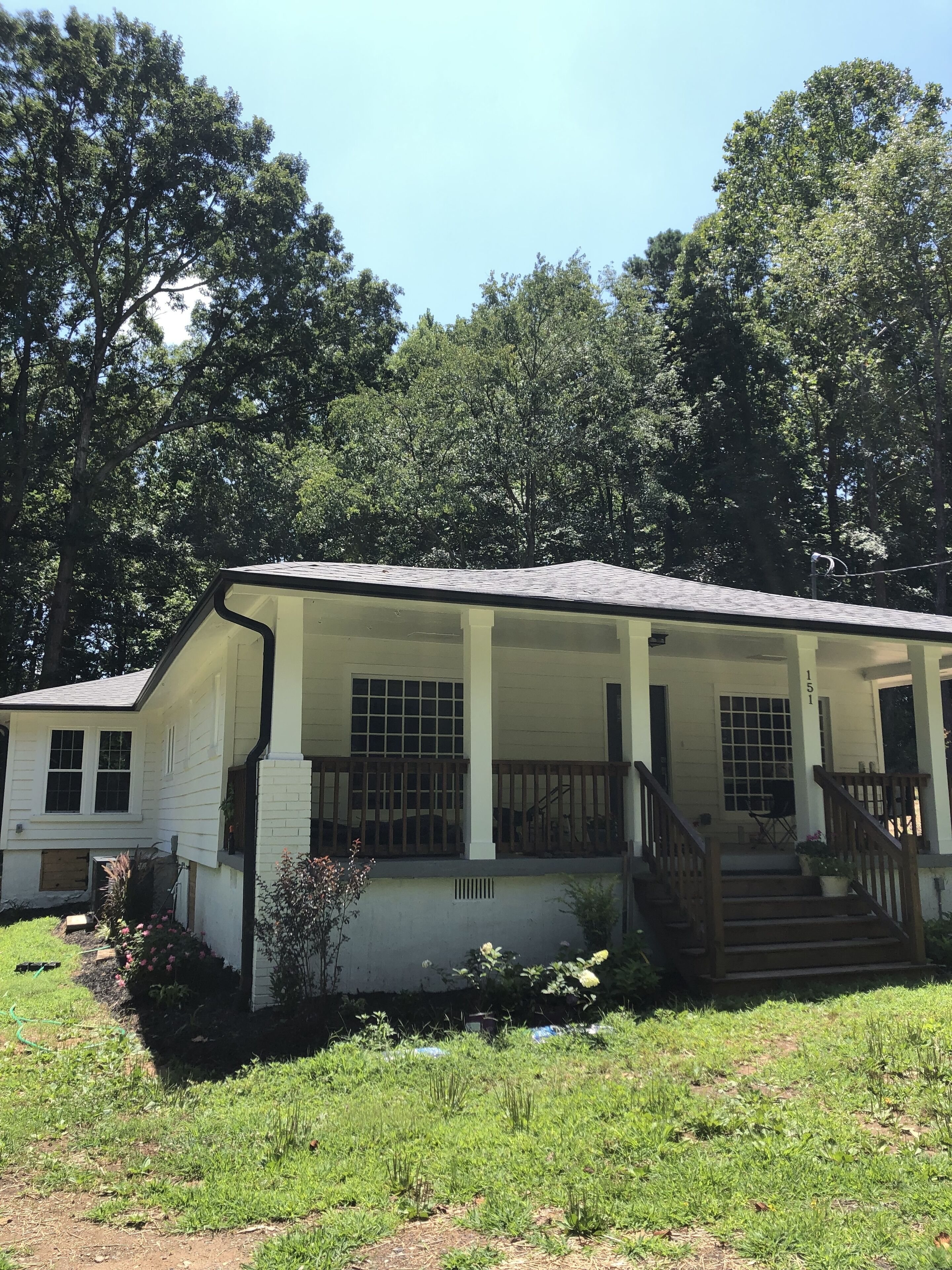 Remodeled home in the woods with views of nature and peaceful setting 