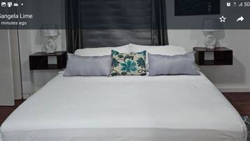 1 chambre, fer et planche Ă repasser, Wi-Fi gratuit, draps fournis