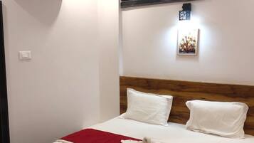 Premium bedding, down duvets, memory-foam beds, individually decorated
