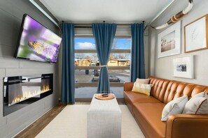 تلفزيون، مدفأة