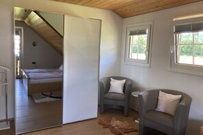 2 soverom og strykejern/-brett