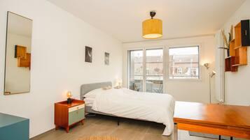 1 bedroom, iron/ironing board, free WiFi, bed sheets