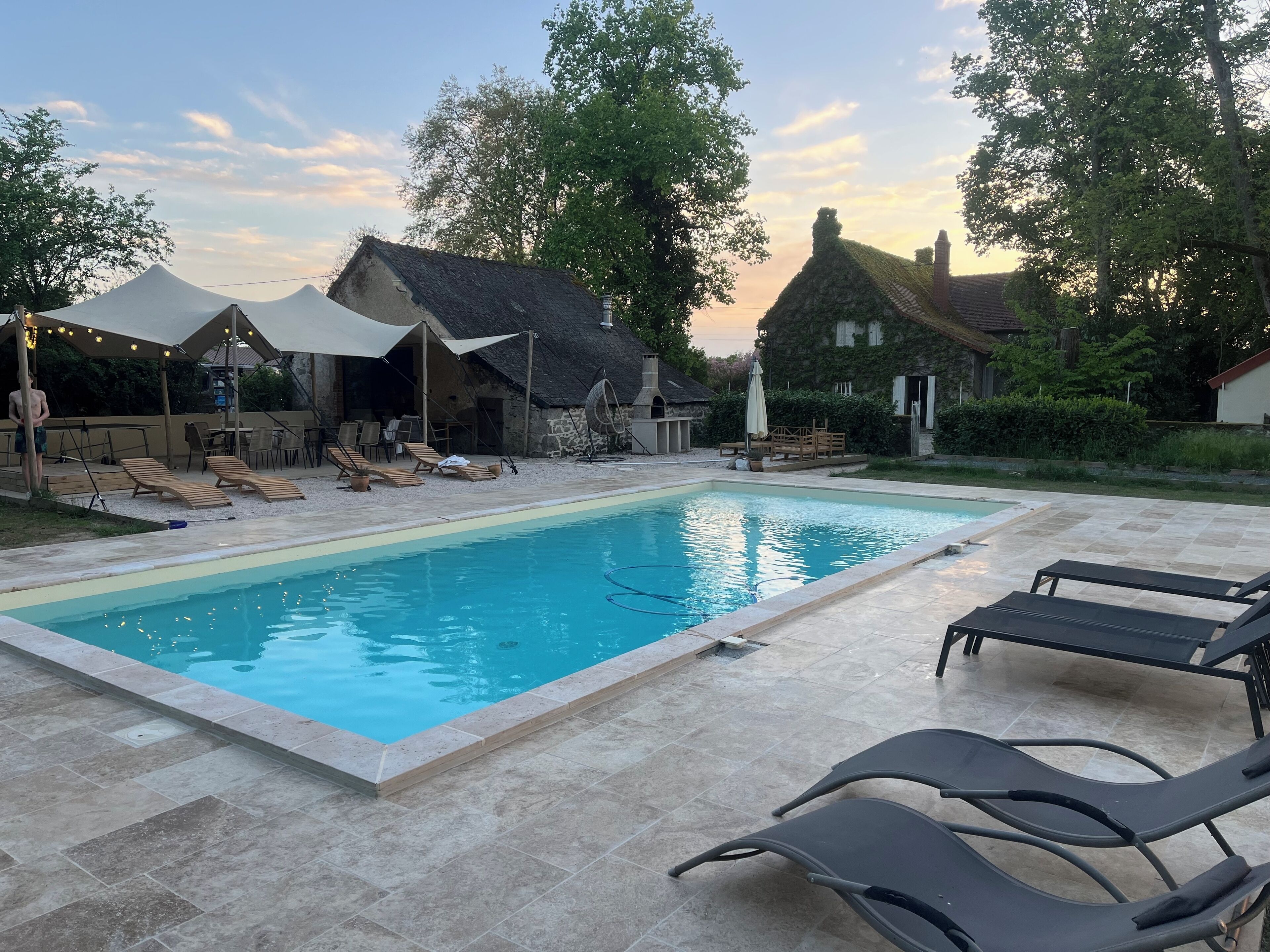 Außenpool, beheizter Pool