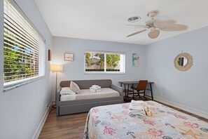 3 bedrooms, iron/ironing board, travel cot, free WiFi
