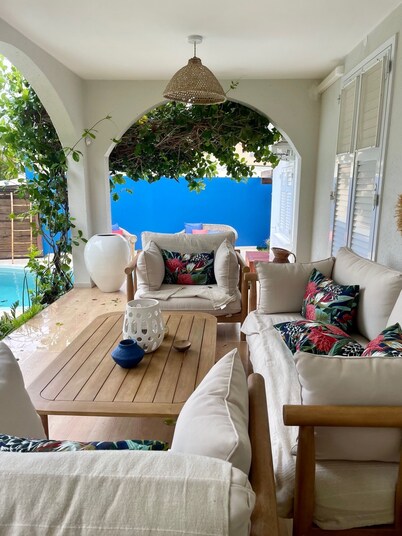 Luxueuse Villa - Jardin - Piscine - Jacuzzi 3mn du Lagon Saline les Bains