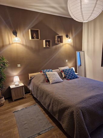 1 bedroom, iron/ironing board, free WiFi, bed sheets. Appartement 4 Personnes
