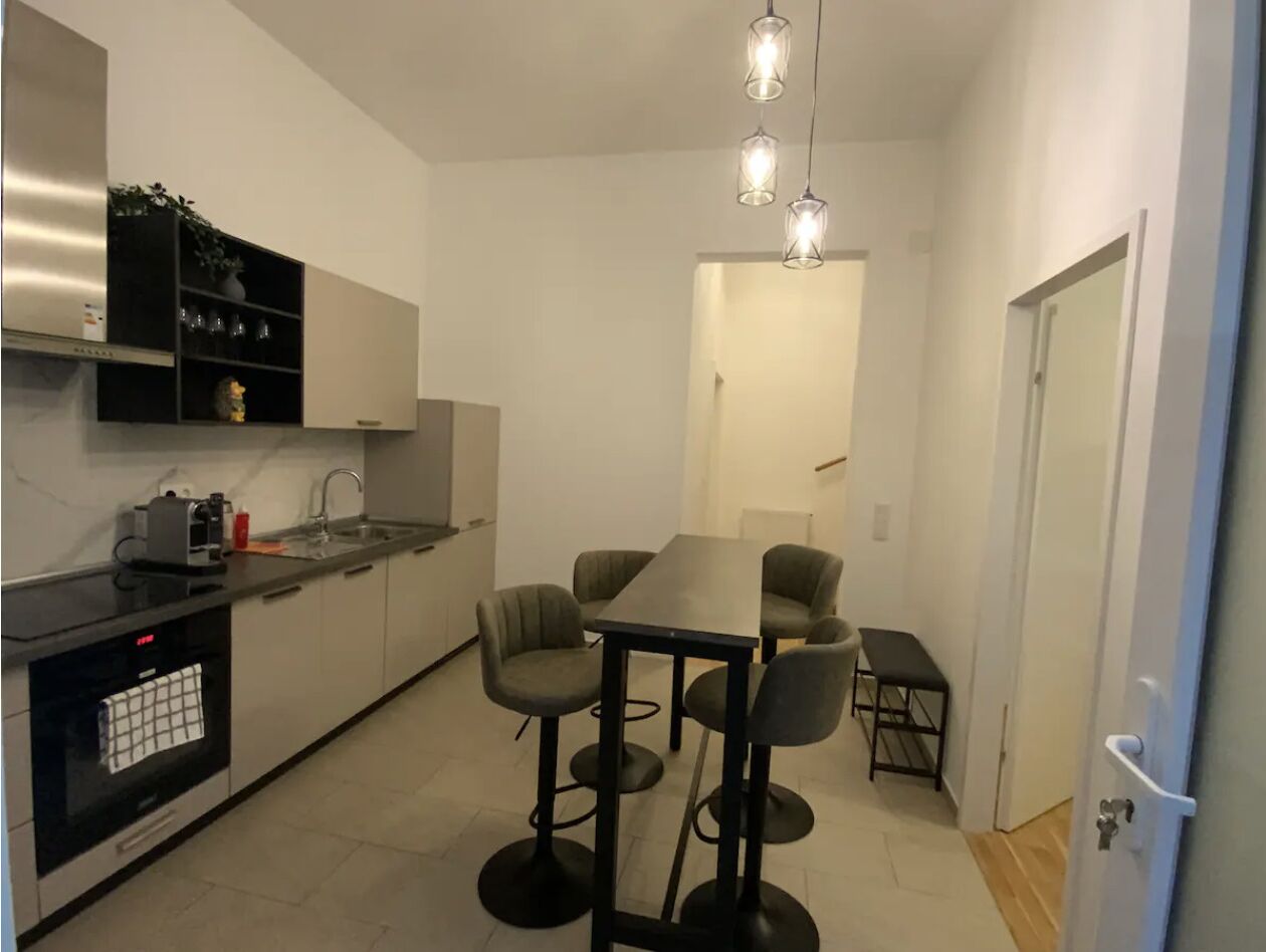 Fridge, oven, dishwasher