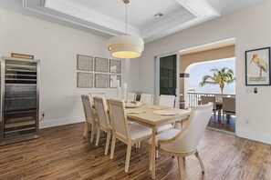 House, 5 Bedrooms | Dining - 3132 Estero Blvd 5 Bedroom Home by RedAwning (Fort Myers Beach)