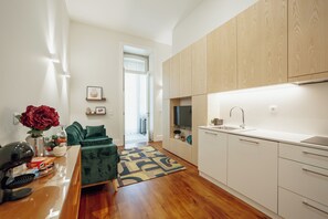 Căn hộ Premium, quang cảnh vườn | Khu phòng khách