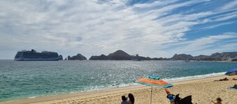 BajaSur Beach, Short Walk to MEDANO Beach & Rooftop Pool amazing ocean view