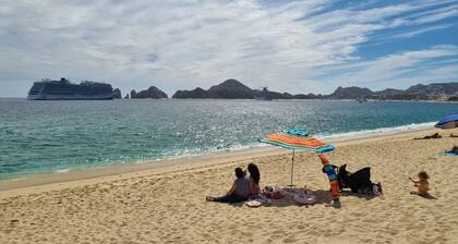 BajaSur Beach, Short Walk to MEDANO Beach & Rooftop Pool amazing ocean view