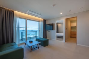 Habitación doble superior, 2 habitaciones, vistas al mar | Vistas desde la habitación