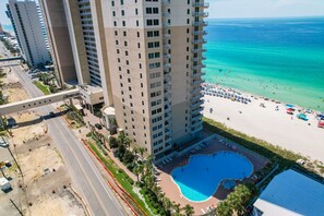 Pool - Gulf Front, 21st-Floor with Incredible Gulf Views (Panama City Beach)
