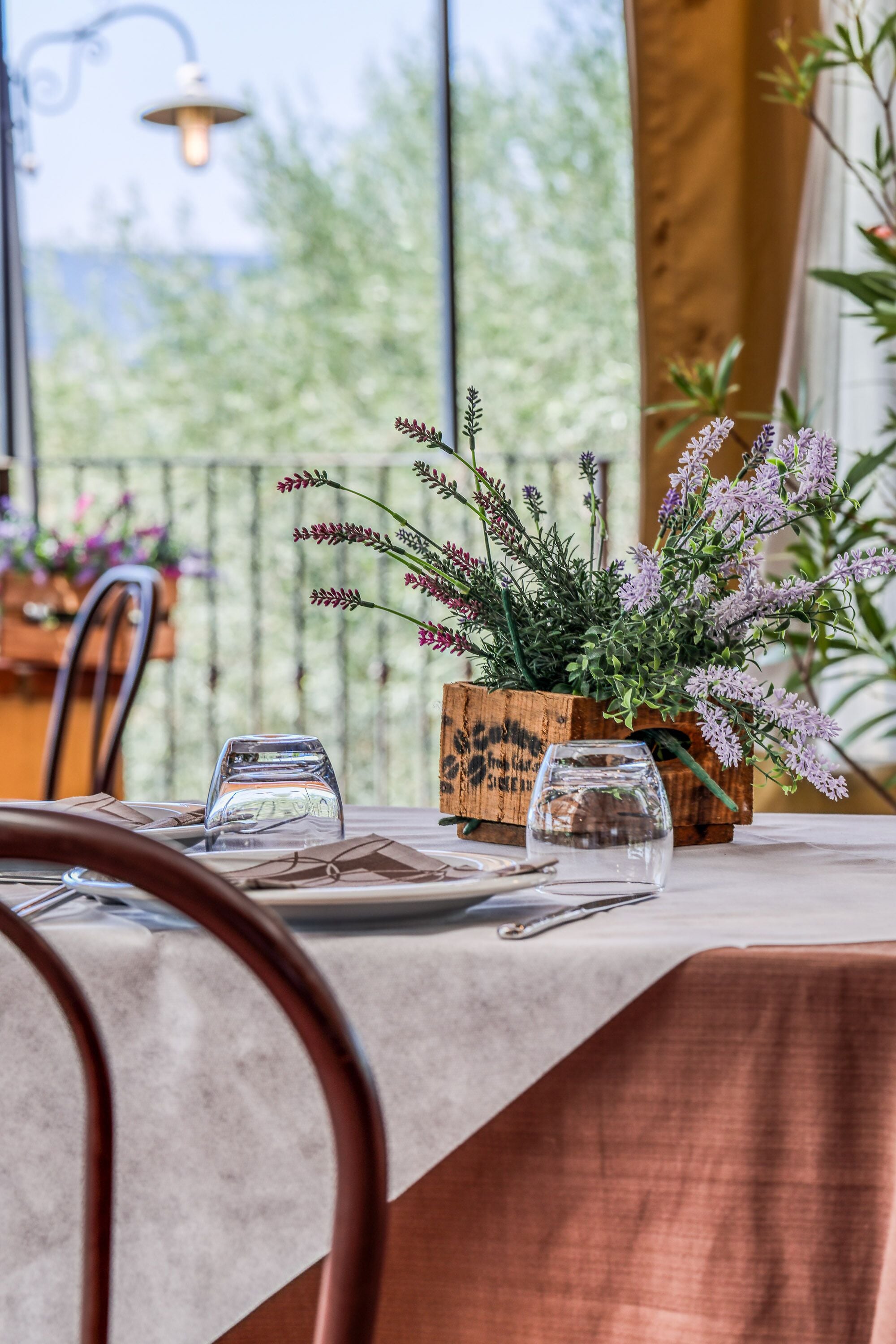 Área para banquetes al aire libre