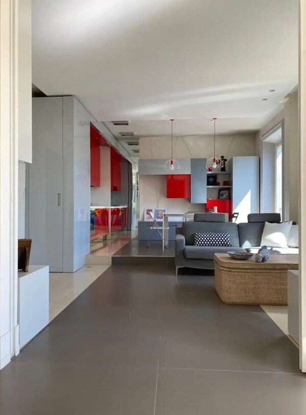 Interior - Attico Cavour Prati, 10 minutes from Piazza Navona and St. Peter's. (Roma)