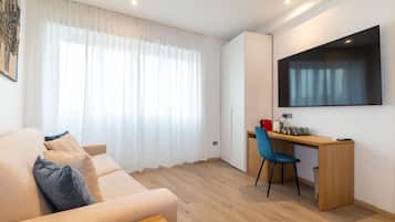 Chambre Quadruple Deluxe | Couette en duvet d'oie, matelas mémoire de forme