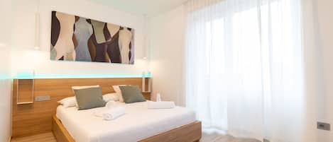 Chambre Double Deluxe | Couette en duvet d'oie, matelas mémoire de forme