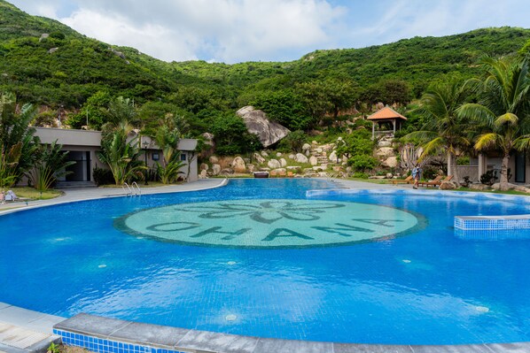 Alberca al aire libre 