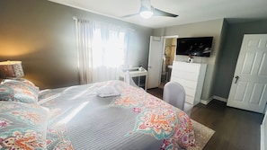 1 soverom, strykejern/-brett, wi-fi og sengetøy