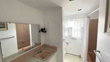 Hair dryer, towels