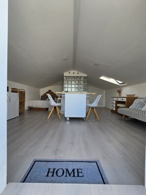 Desk, iron/ironing board, free WiFi, bed sheets