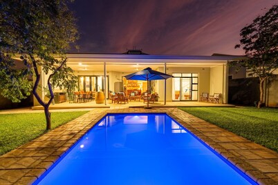 VICTORIA FALLS HOUSE OF TWEEZA-Taken from the Shona word "Twiza"  means Giraffe