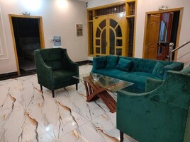 Sala de estar en el lobby