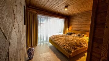 Royal Chalet, 1 Katil Raja (King) dengan Katil Sofa, Non Smoking, River View | 1 bilik tidur, cadar kapas Mesir, peralatan tempat tidur premium
