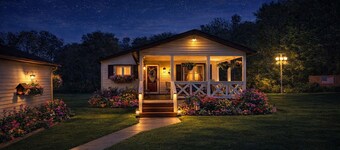  Spacious home. Private 5‑Acre Retreat w/ Heated Pool, Near Chautauqua Lake. 