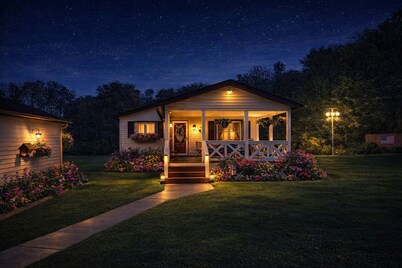  Spacious home. Private 5‑Acre Retreat w/ Heated Pool, Near Chautauqua Lake. 