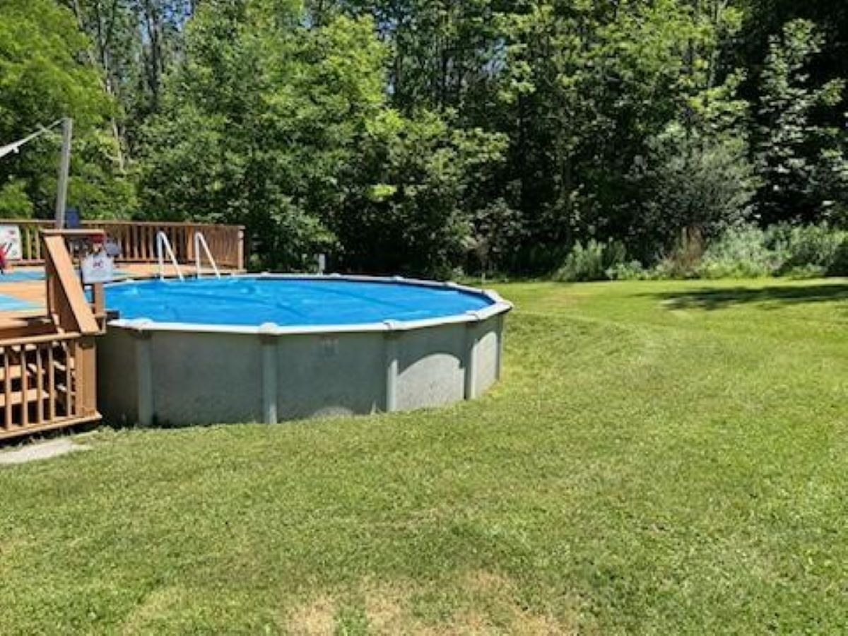 Udendørs pool, opvarmet pool