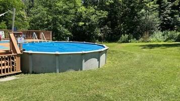 Udendørs pool, opvarmet pool