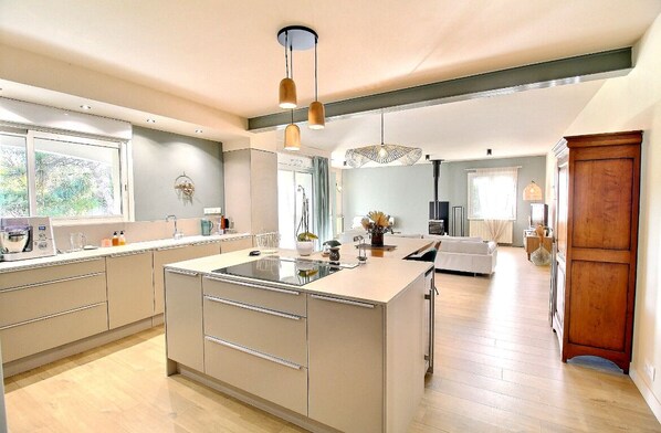 Private kitchen - Villa et Parc Magnifiques en Provence (Monteux)