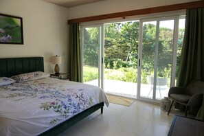 Panoramic-Bungalow | Ausblick vom Zimmer