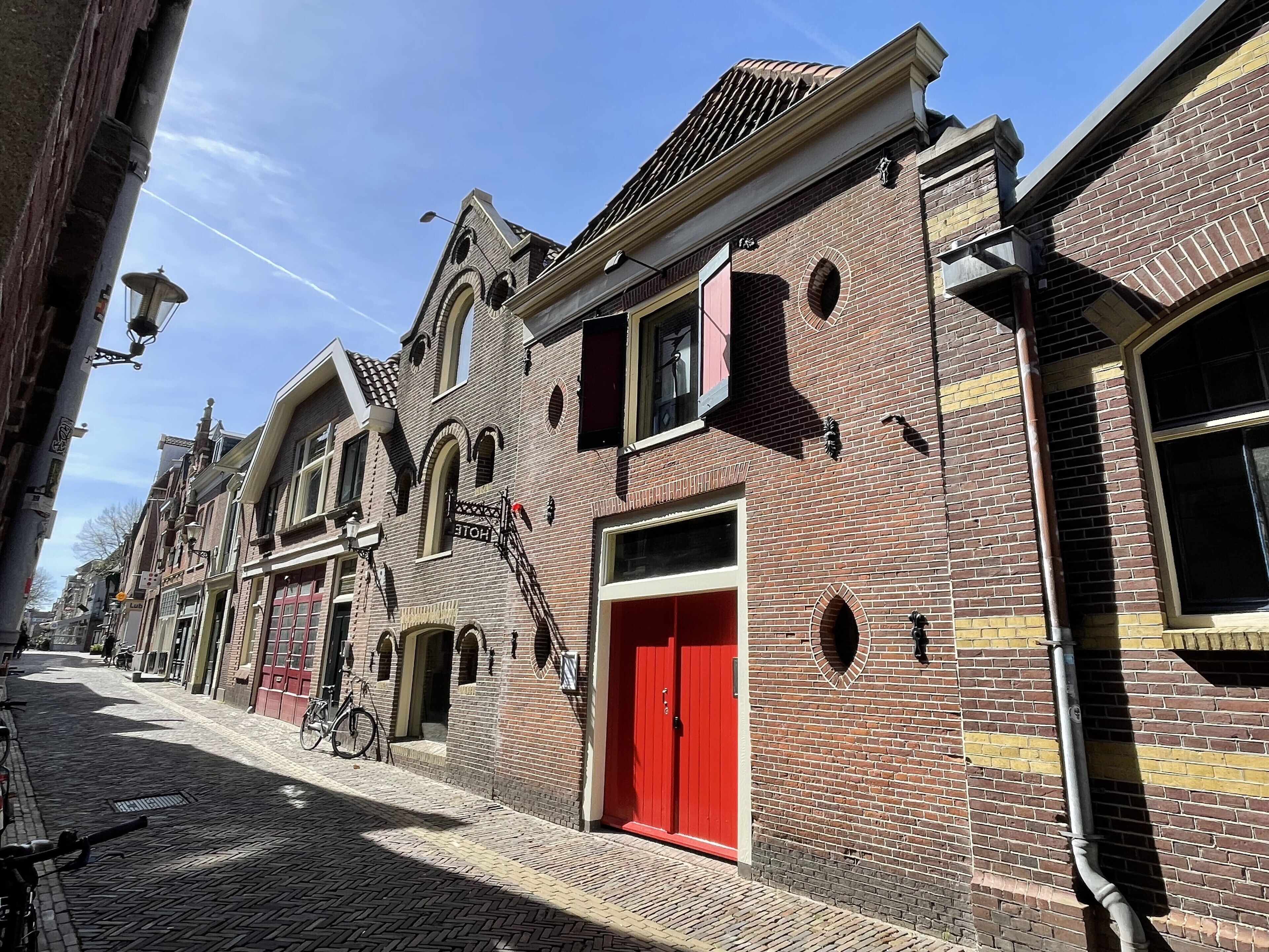 Voorkant van accommodatie